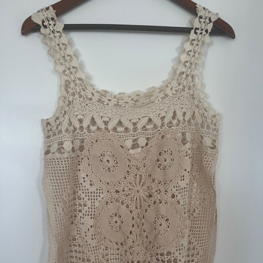 Vintage Handmade Crochet Top